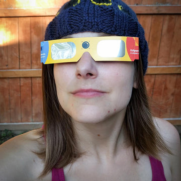 Solar Eclipse Knit Hat