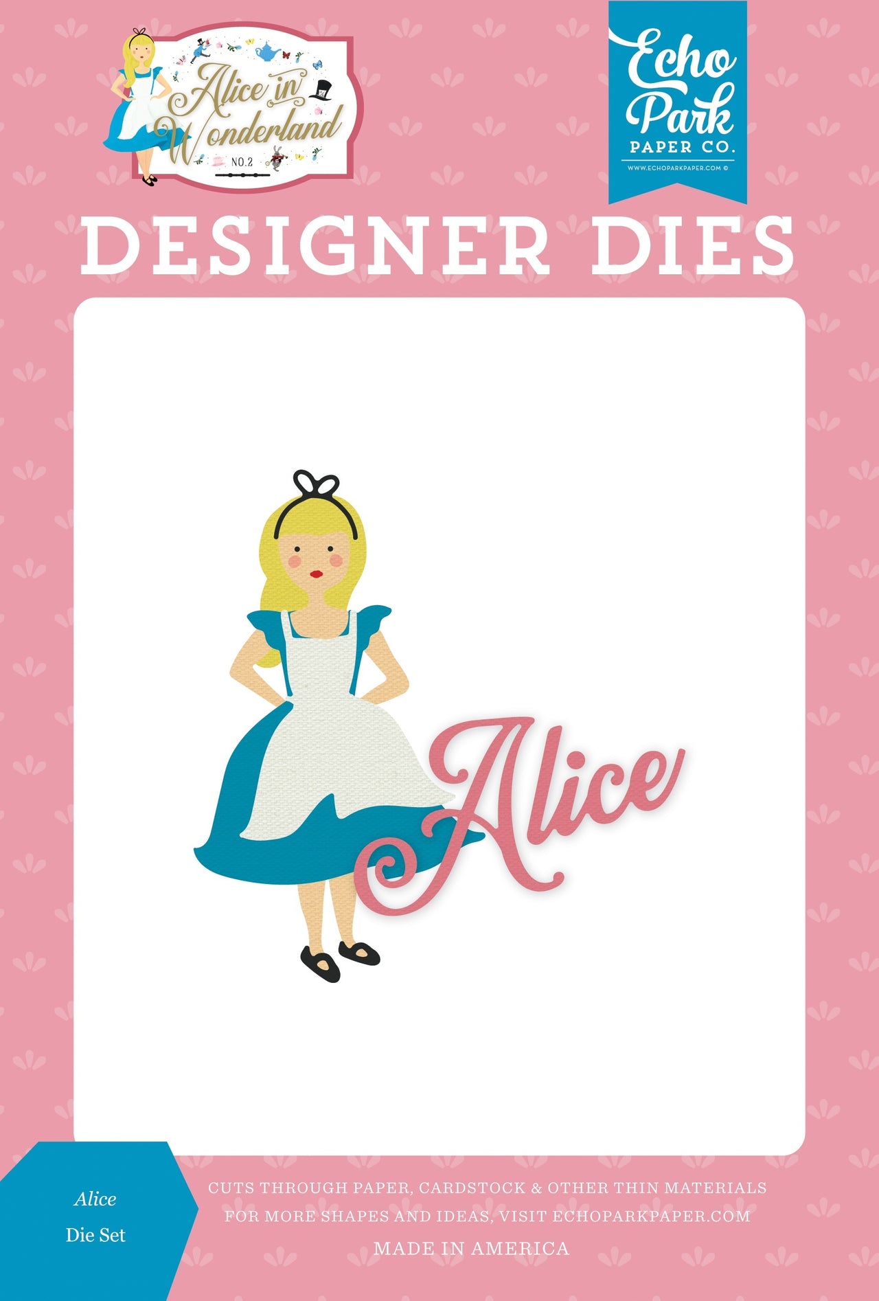 Echo Park Paper Echo Park Dies - Alice, Alice In Wonderland No. 2