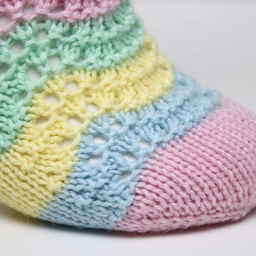 Unicorn Tail Socks - Toe Up (DK)