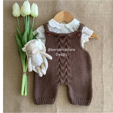 Sunflower Overalls Knitting Pattern