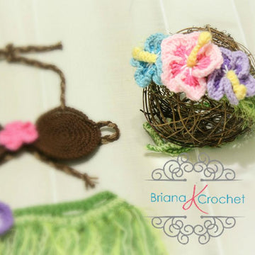 Hula Girl / Luau Set Newborn-Teen