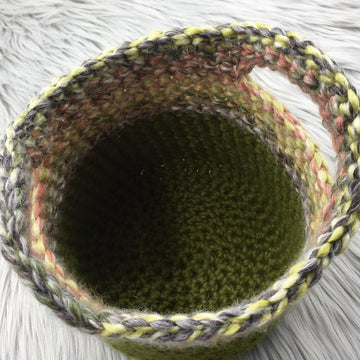 Yarn kit basket