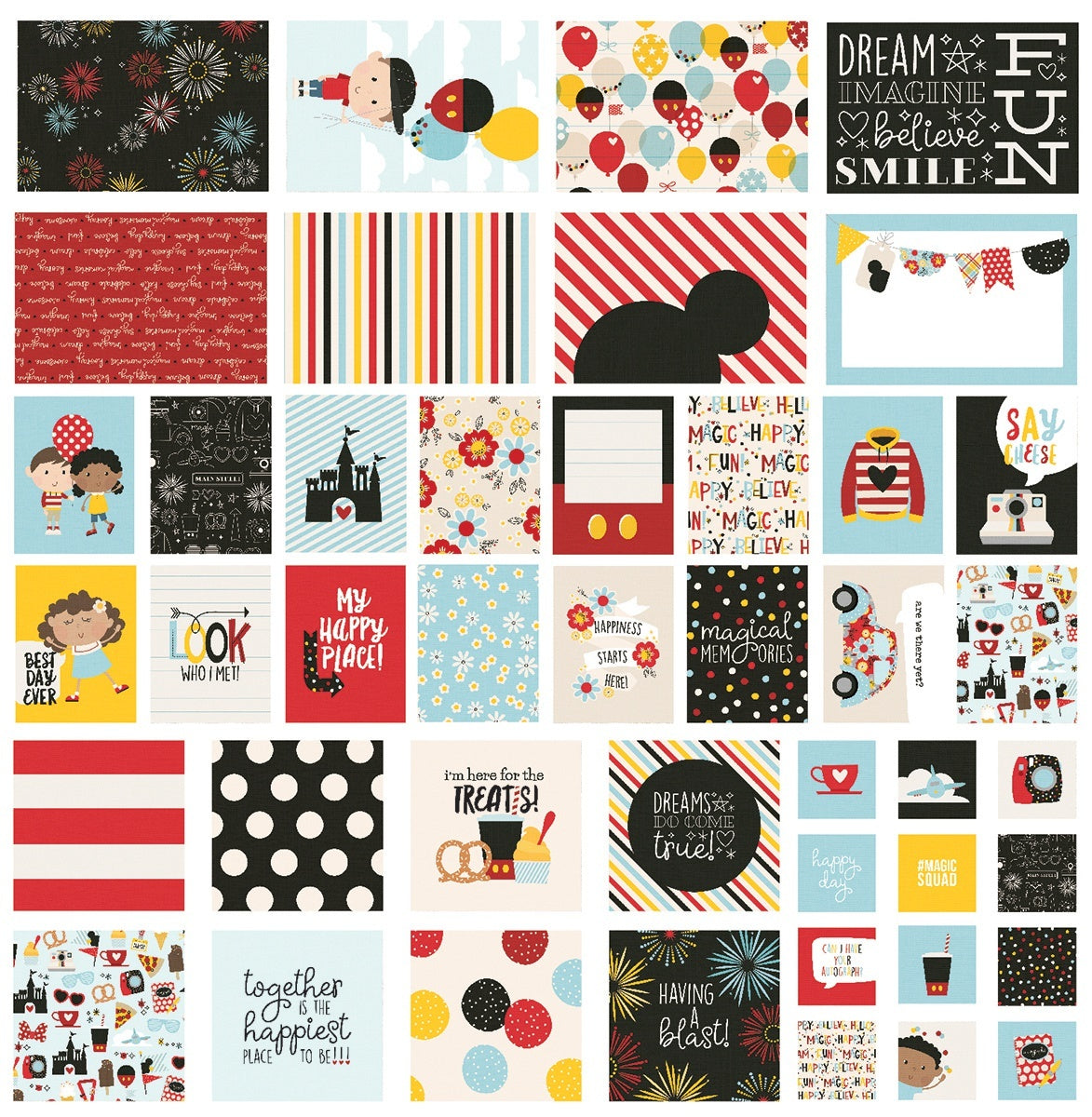 Simple Stories Sn@p! Card Pack 48/Pkg - Say Cheese 4