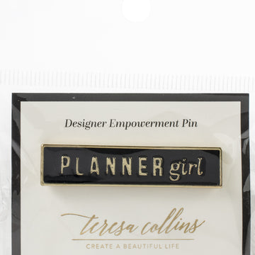 Teresa Collins Designer Enamel Pin - Planner Girl