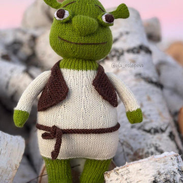Shrek Knitting Pattern