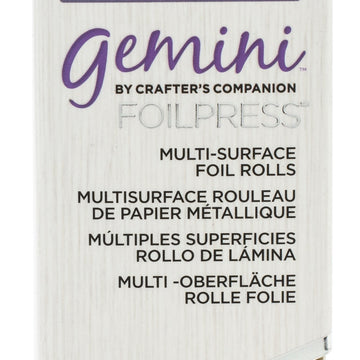 Crafter's Companion Gemini FoilPress Multi Surface Foil Roll - Gold