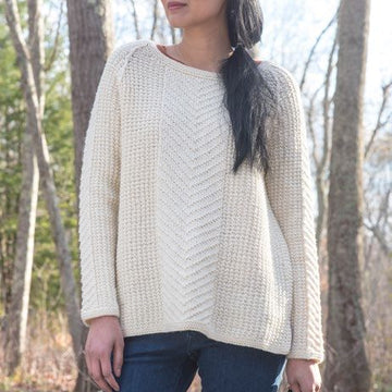 Glacial Pullover in Berroco Ultra Wool - Portfolio4 - Downloadable PDF