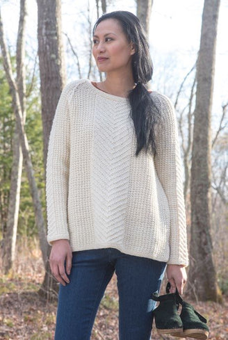 Glacial Pullover in Berroco Ultra Wool - Portfolio4 - Downloadable PDF