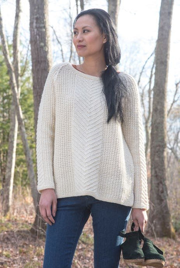 Glacial Pullover in Berroco Ultra Wool - Portfolio4 - Downloadable PDF