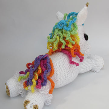 Unicorn Toy Knitting Pattern
