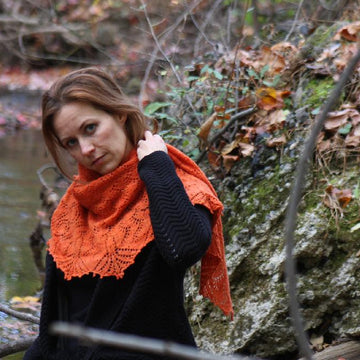 Carrot Cake Shawl