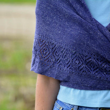The Midnight Sun Shawl