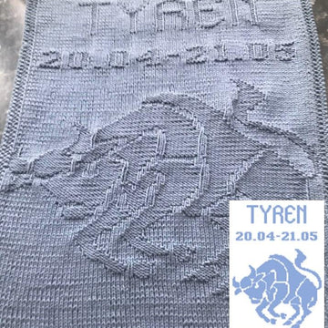 Nr. 557 Zodiac Taurus guest towel