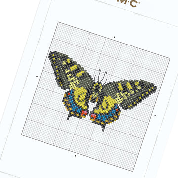 Butterfly in DMC - PAT0396 - Downloadable PDF