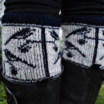 Birds Boot Cuffs