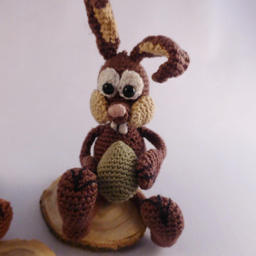 Süsse Osterhasen Sunny & Schnuffl Häkelanleitung