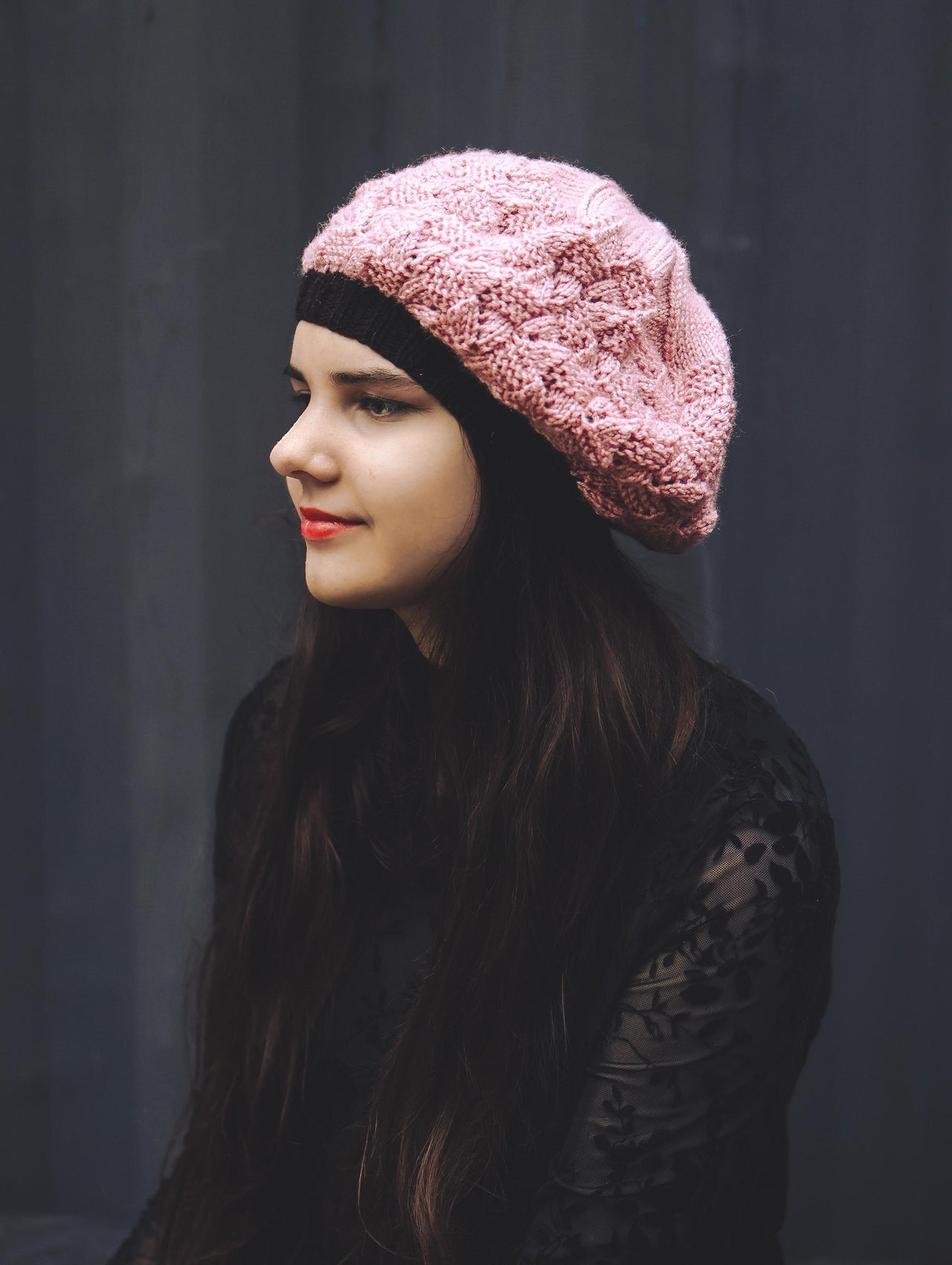Prism Beret Knitting Pattern