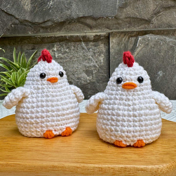 Hen Flip the Bird: Surprise Funny Amigurumi