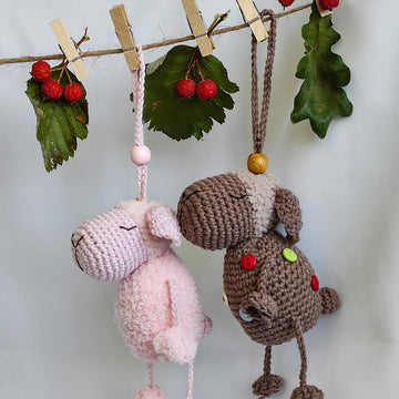 Pendant and keychain toy sheep