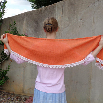 Creamsicle Shawl
