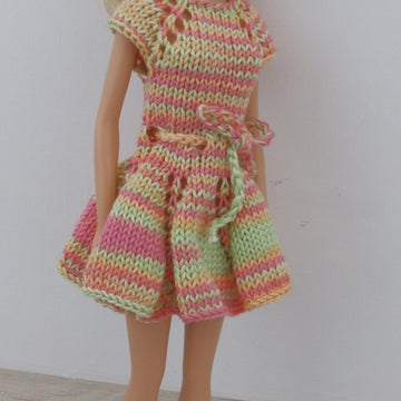 Cotton Candy Barbie Dress