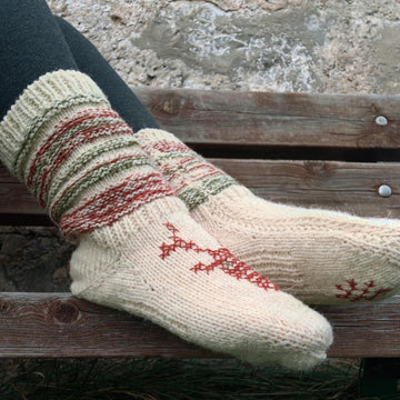 Deer and Their Friends | Christmas socks