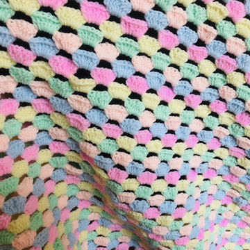 Pastel Shells Baby Blanket