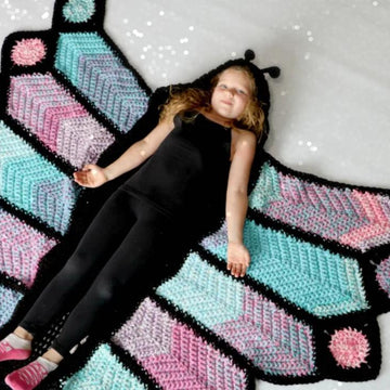 Hooded Butterfly Blanket