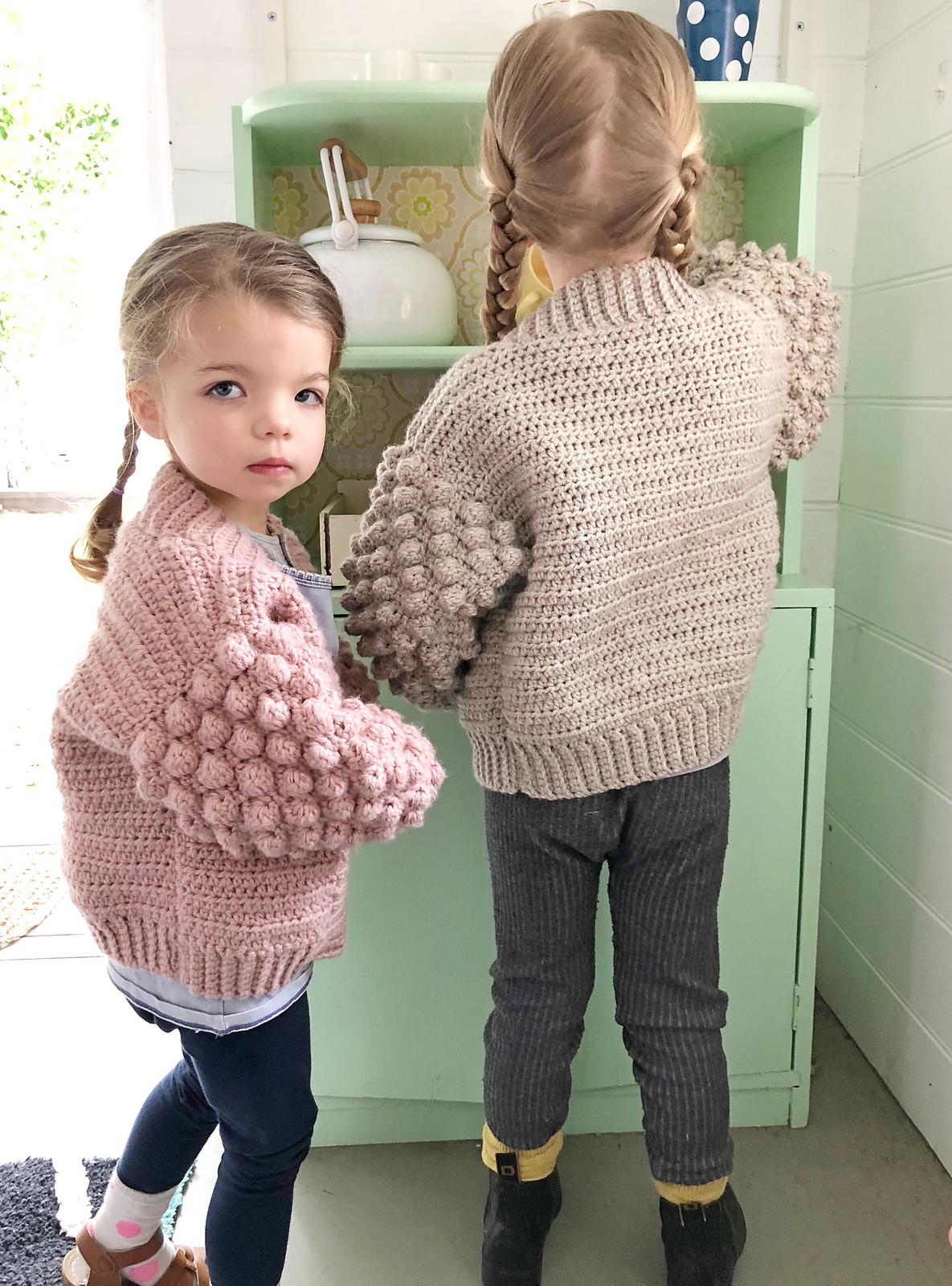 Mini Poet Cardigan
