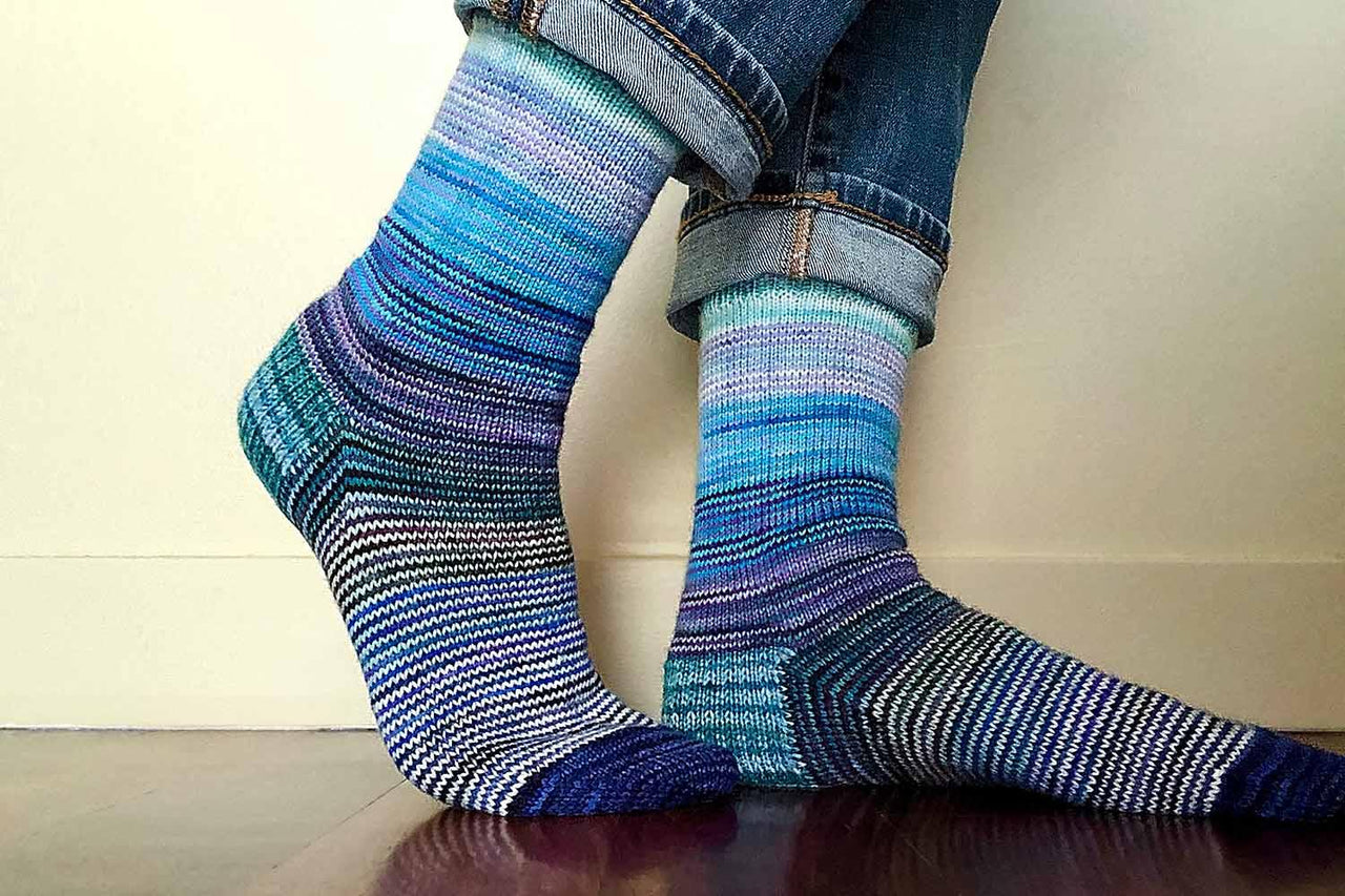 Shadow Fade Socks