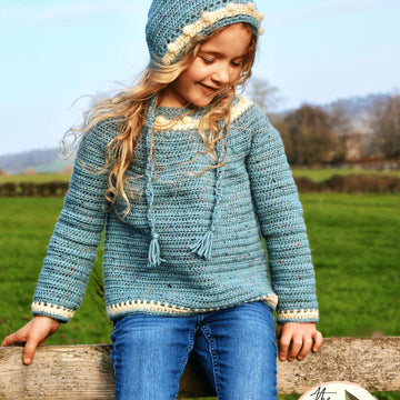 Crochet Bonnet -Lark Bonnet