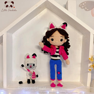 Gabby Dollhouse Crochet Pattern PDF | Amigurumi Doll Pattern