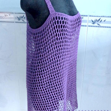 Net Tank Dress
