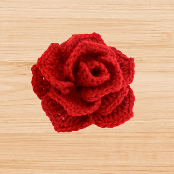 Crochet 3D Flower Pattern.