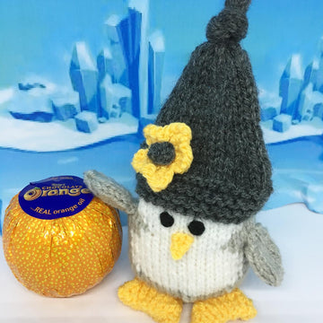 Penguin Christmas chocolate holders/gift bags