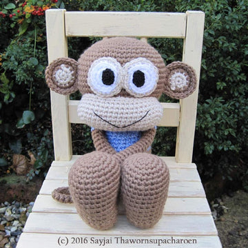 Huge Monkey Amigurumi PDF Crochet Pattern