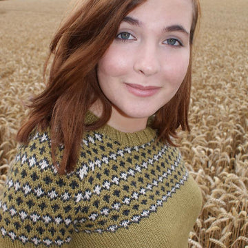 Fair Isle Yoke Sweater