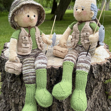 Monty and Finn the fishermen