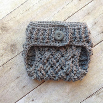 Diagonal Weave Diaper Cover