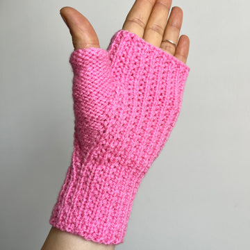Two-Faced Fingerless Gloves