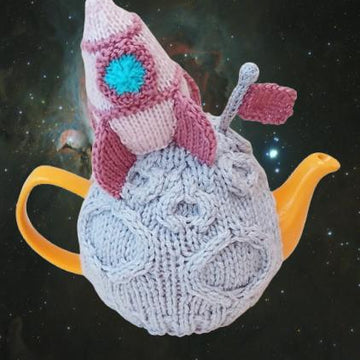 Cosmic Cuppa Woman on the Moon Tea Cosy