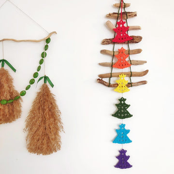 Rainbow Christmas Trees