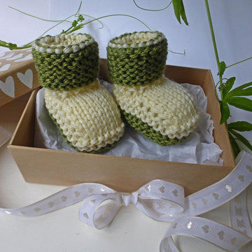 Laurel Baby Booties