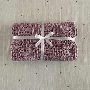 Basket Block Baby Blanket