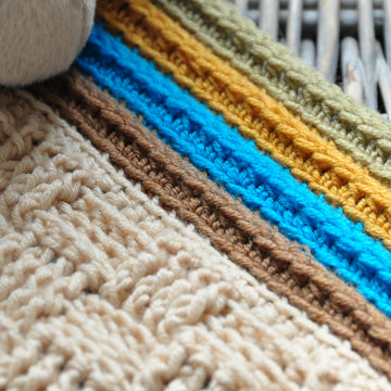 Retro Baby Blanket