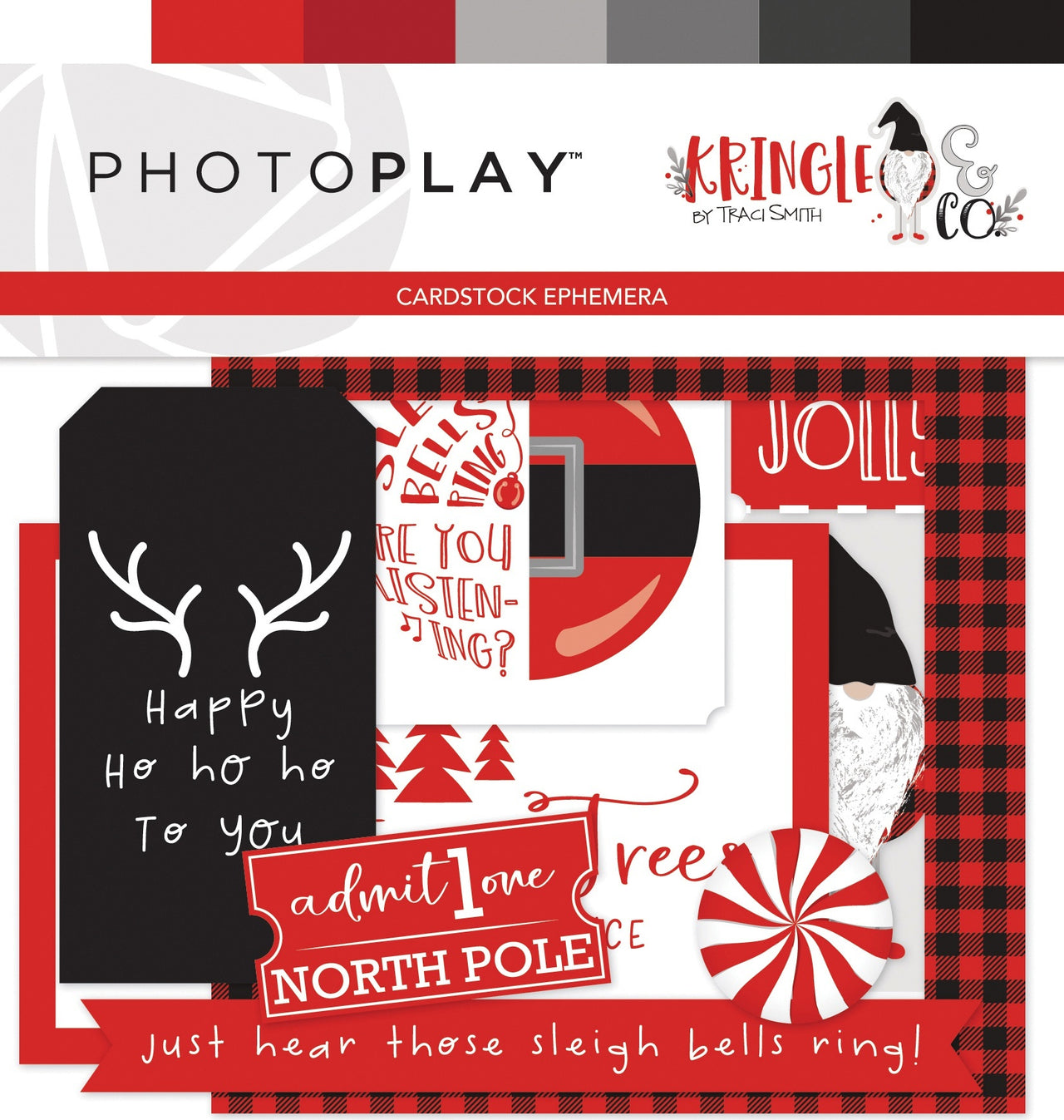 Photoplay Paper Kringle & Co Ephemera Cardstock Die-Cuts - 597893