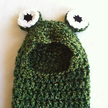 Frog Hooded Newborn Cocoon