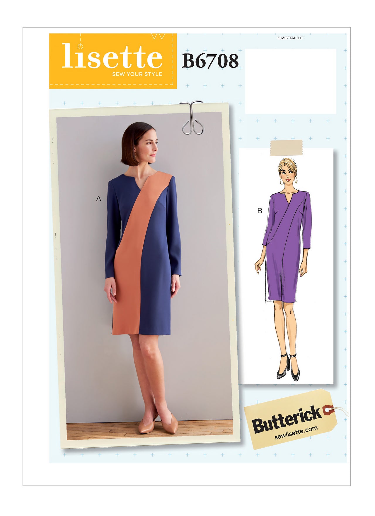 Butterick Misses' Dress B6708 - Sewing Pattern