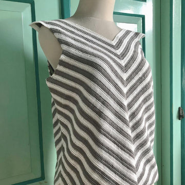 No Sew Chevron Top