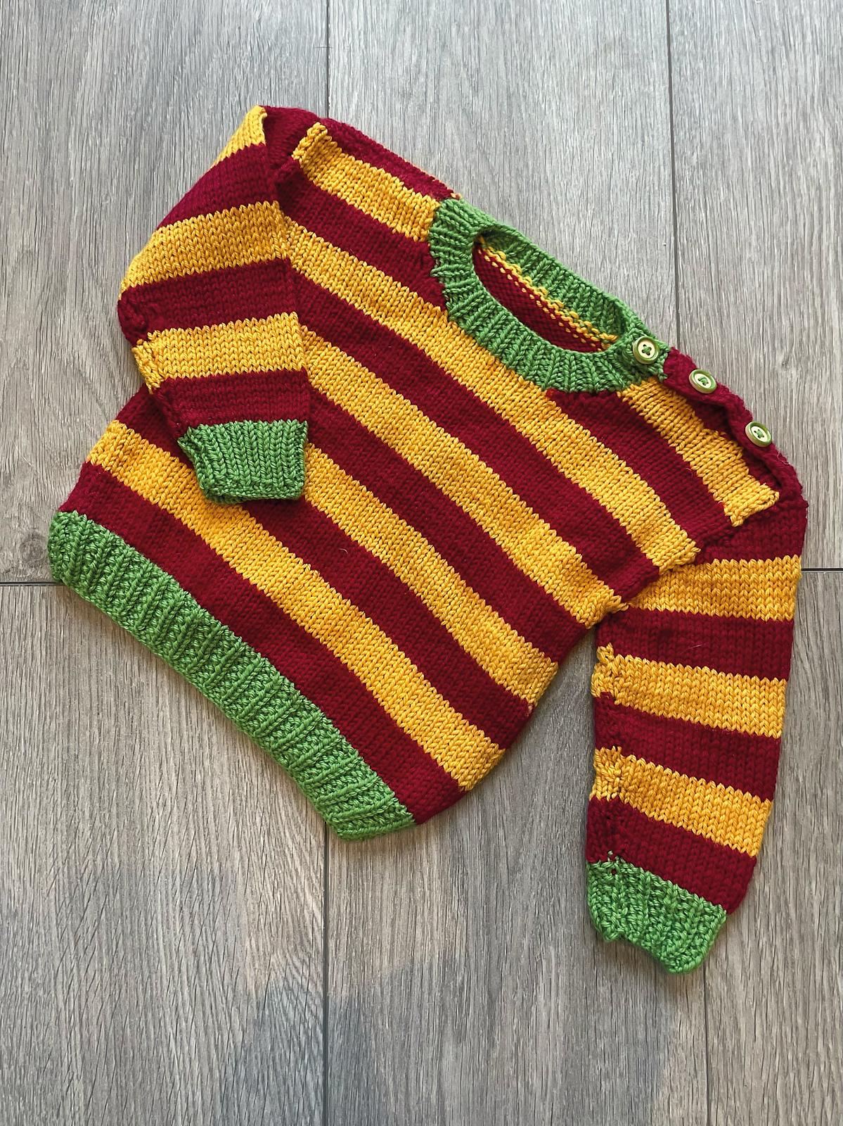 Preppy Stripes Child Jumper